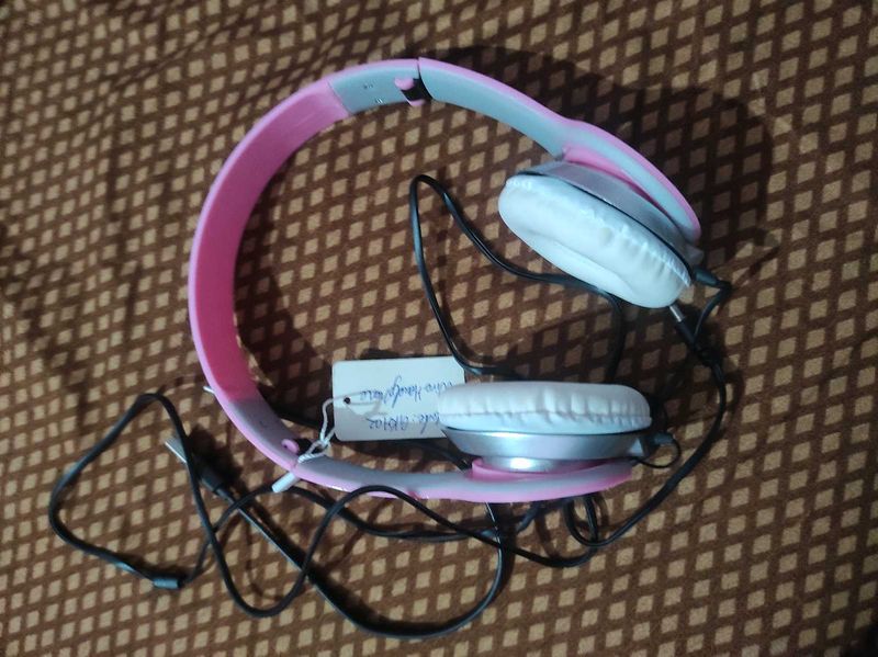 New Pink Headphones