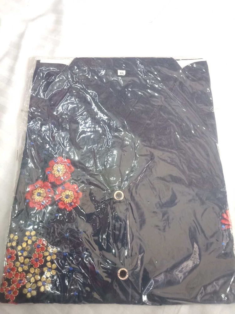 Navy Blue Kurti