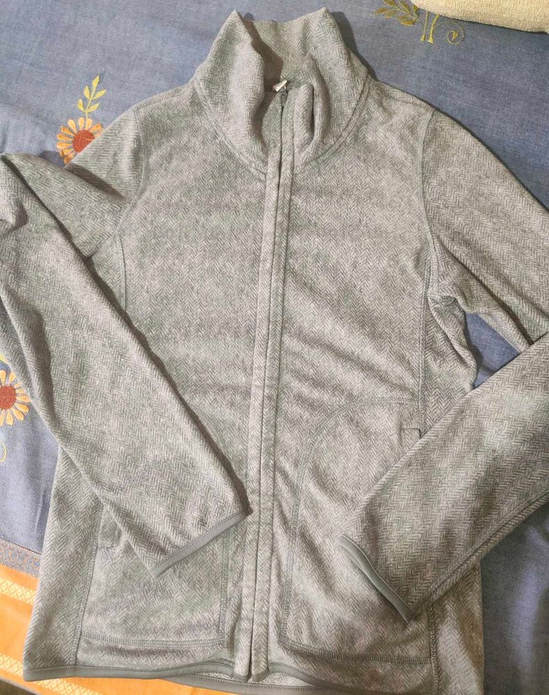Gray Fleece Jacket