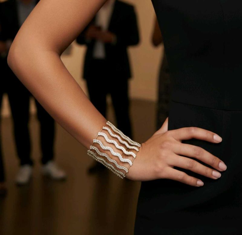 Stone Embellished Bracelet (New)