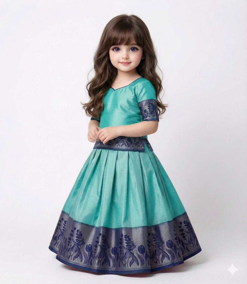 Girl&#39;s Ethnic Lehenga Choli