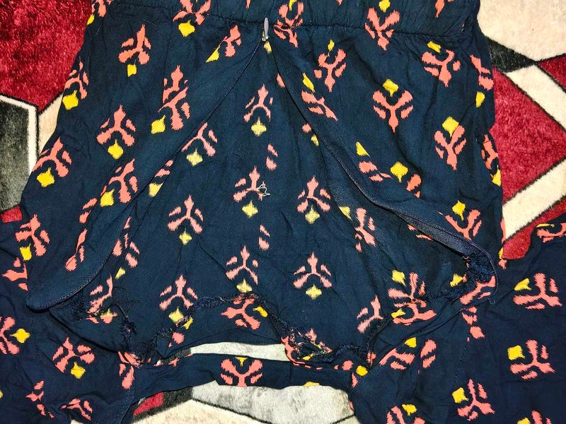 Stylish Printed butterfly sleeves Top