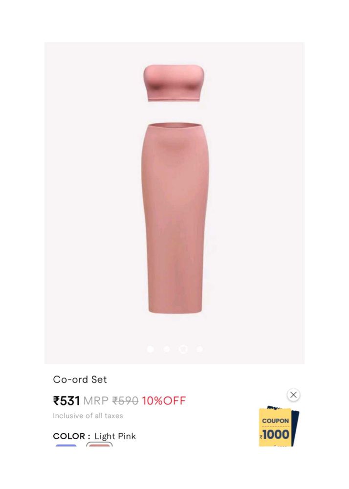Pink Co-ord Set