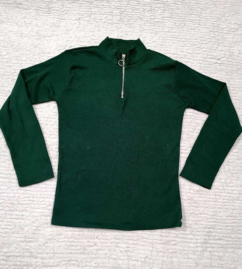 Green Long Sleeve Top💚