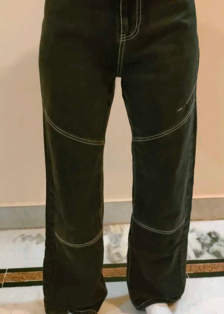 Straight Leg Denim Jean