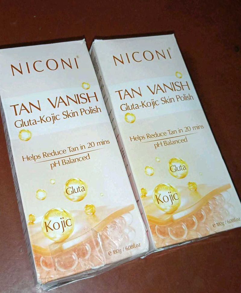 Niconi Tan Varnish Gluta-Kojic Skin Polish