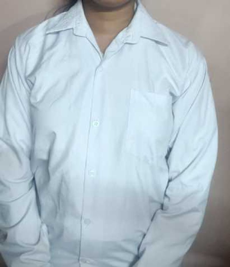 full sleeves Shirt white school ki.