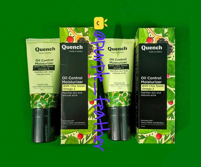 (Pack of 2)Quench Botanics Oil Control Moisturizer