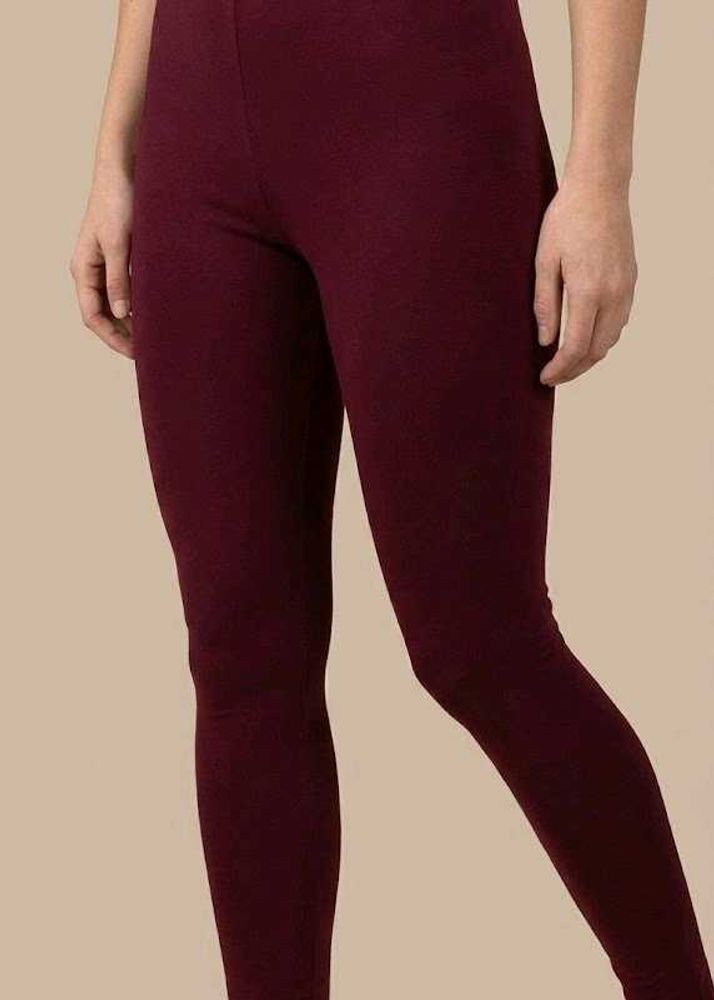 Burgundy Comfort Leggings