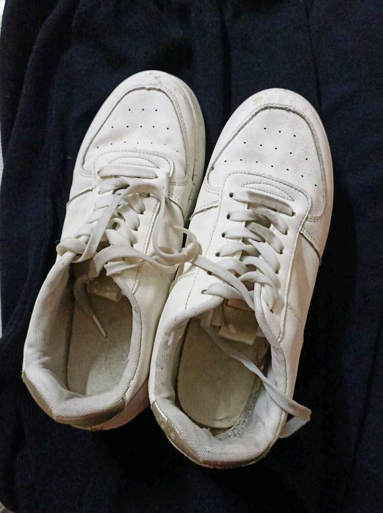 Classic White Sneakers