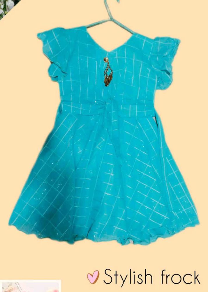 Cute Blue Frock