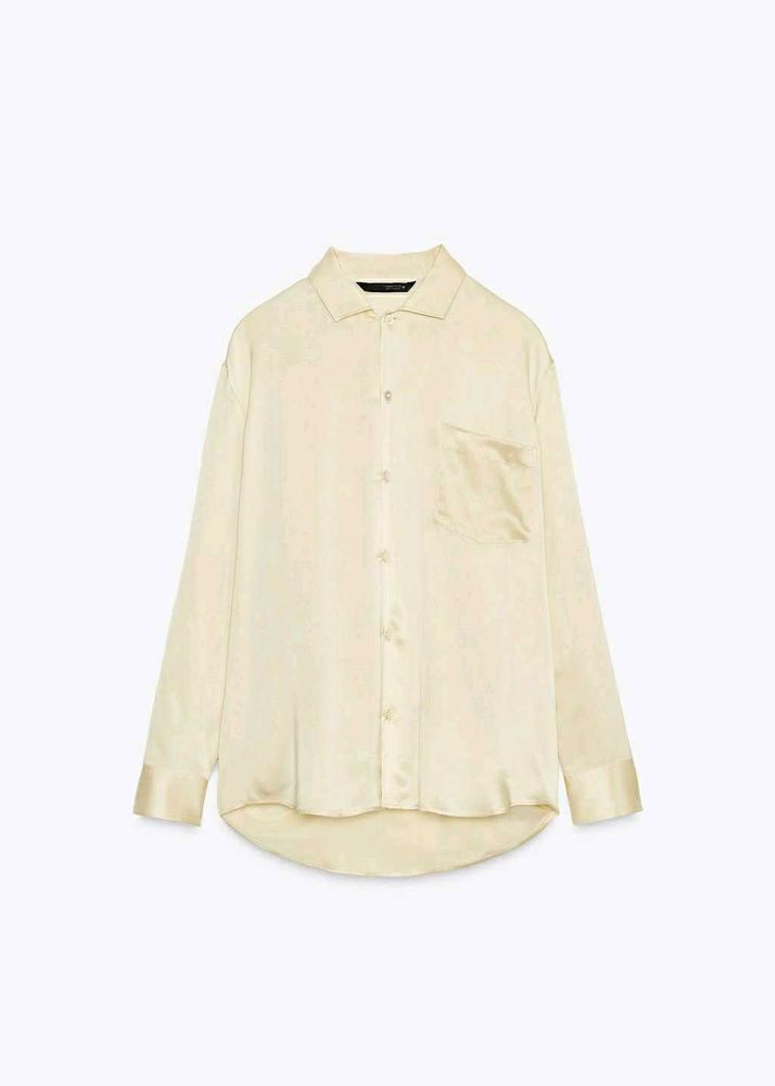 Y2K ZARA Cream Shirt