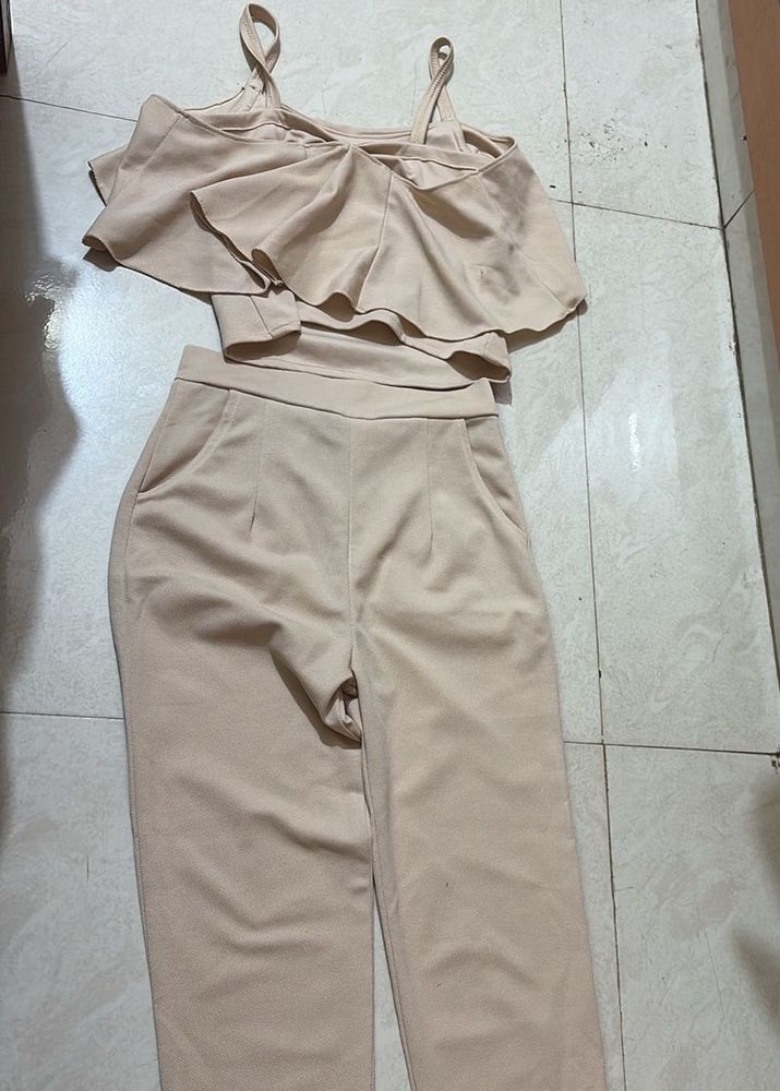 Chic Beige Co-ord Set
