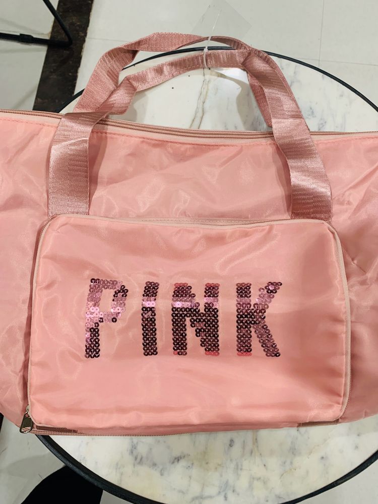 Pink Tote Bag For Women.