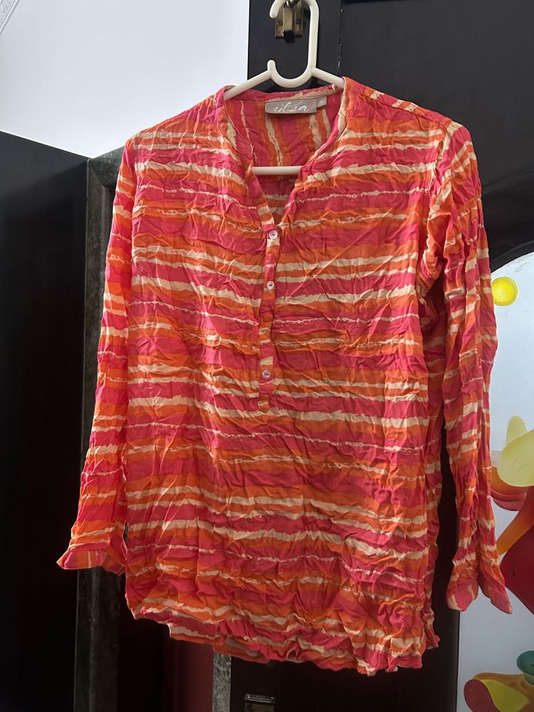 Striped Tunic Top