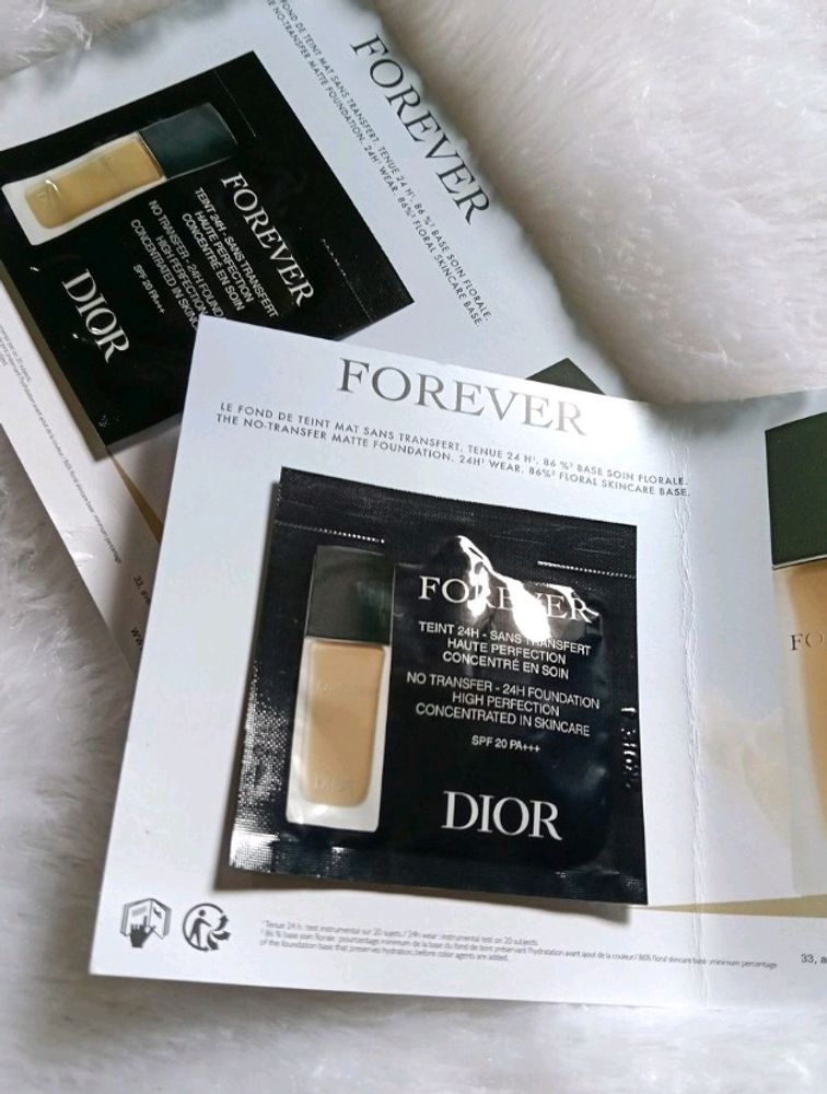 Dior Foundation Sample 💕♥️