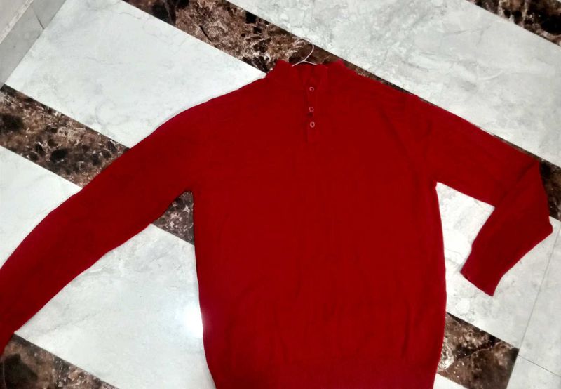 Red Mens Sweater