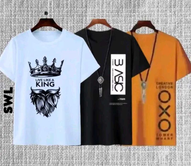 T Shirt Pack Of 3