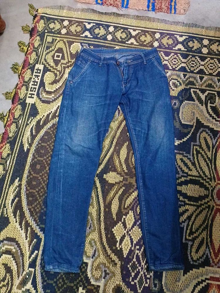 Stylish Blue Denim Jeans