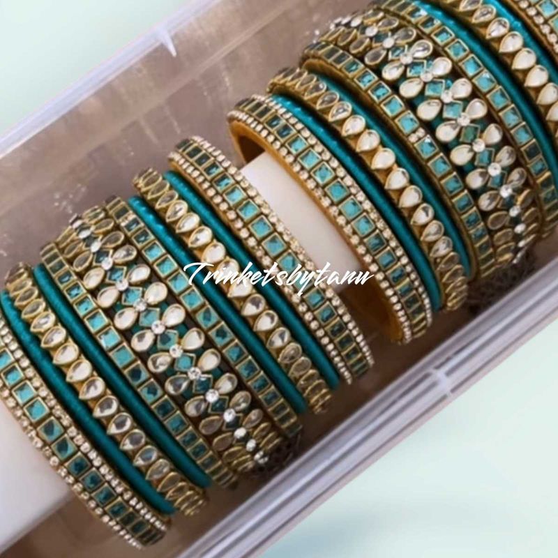 Silk Thread Bridal Bangles
