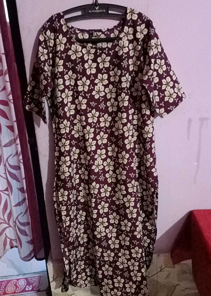Beautiful Purple Colour Kurti