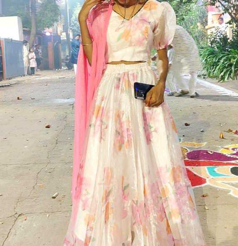 Floral Lehenga Choli Set