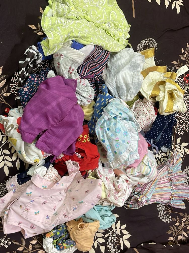Baby Clothes Bundle - Assorted Styles 45 piece
