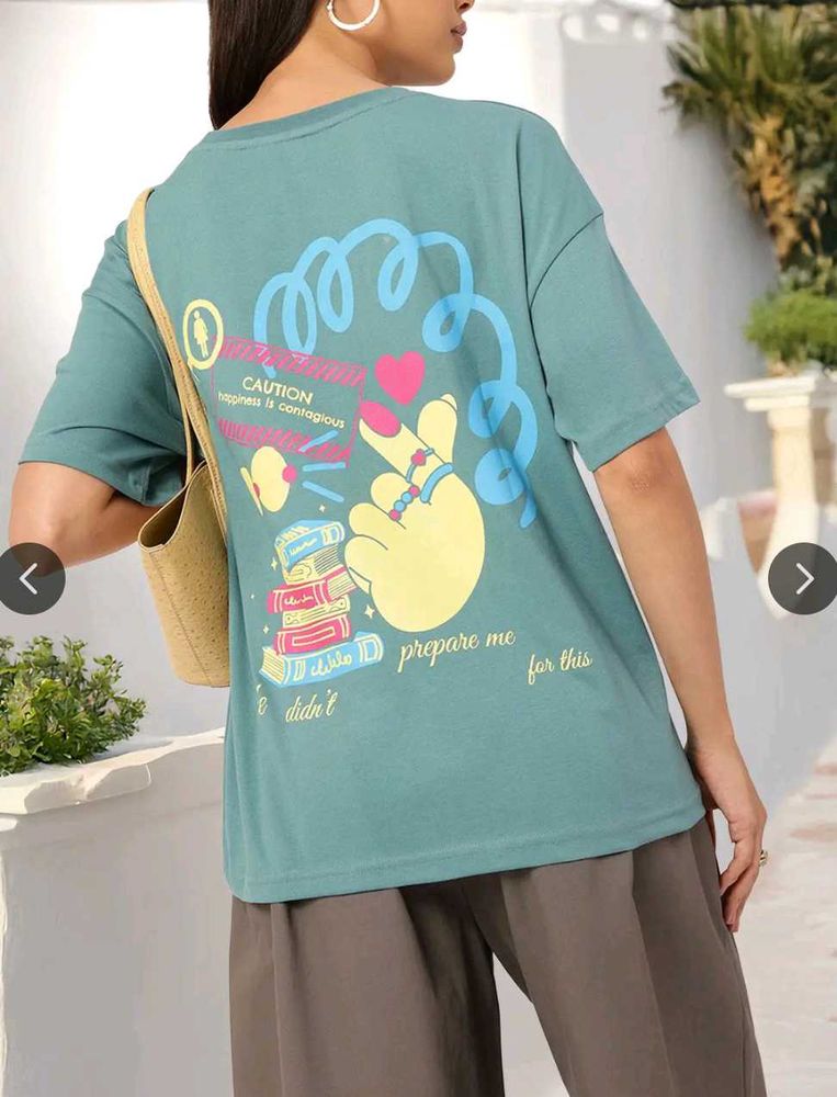 New Back Design Oversized TShirt