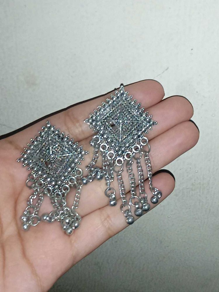 Silver Dangle Earrings