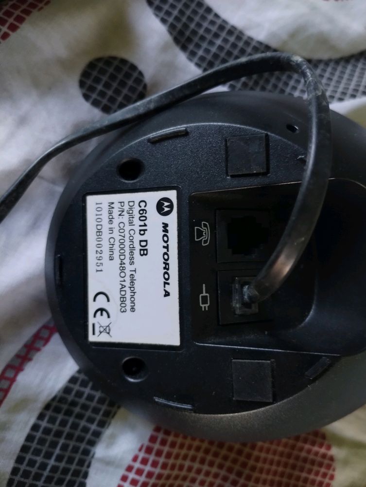 Motorola C601b Cordless Phone