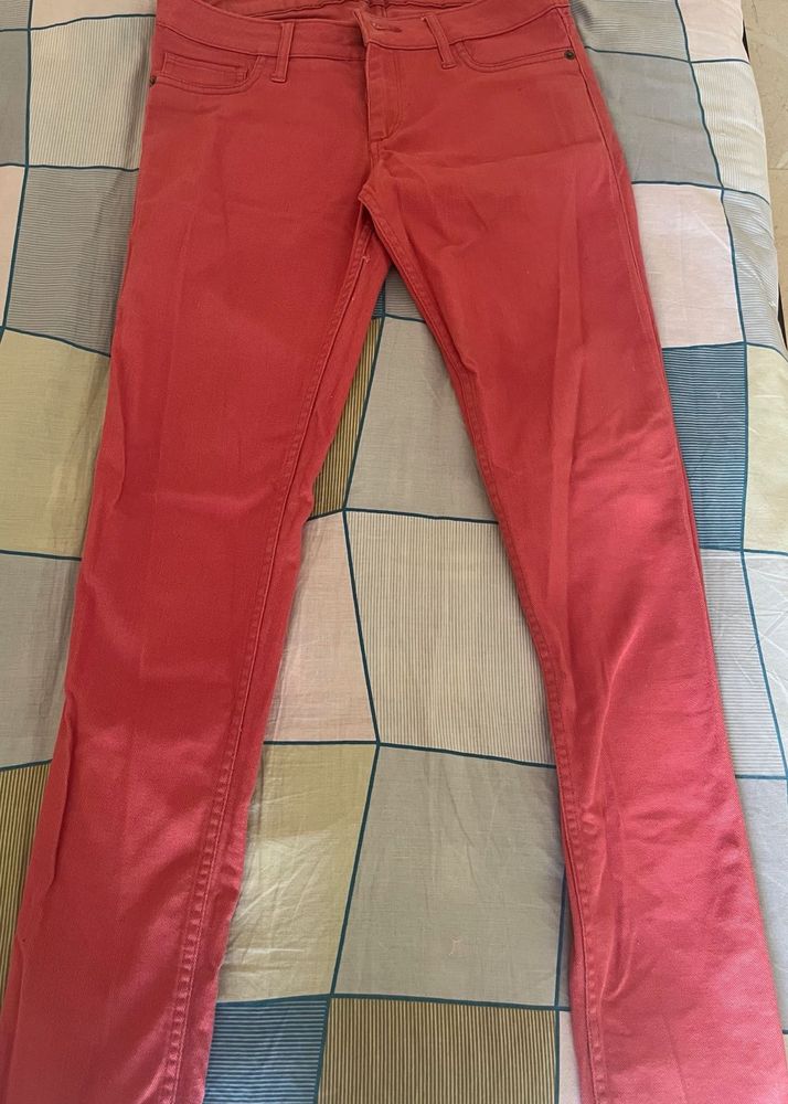 Coral Slim Fit Jeans
