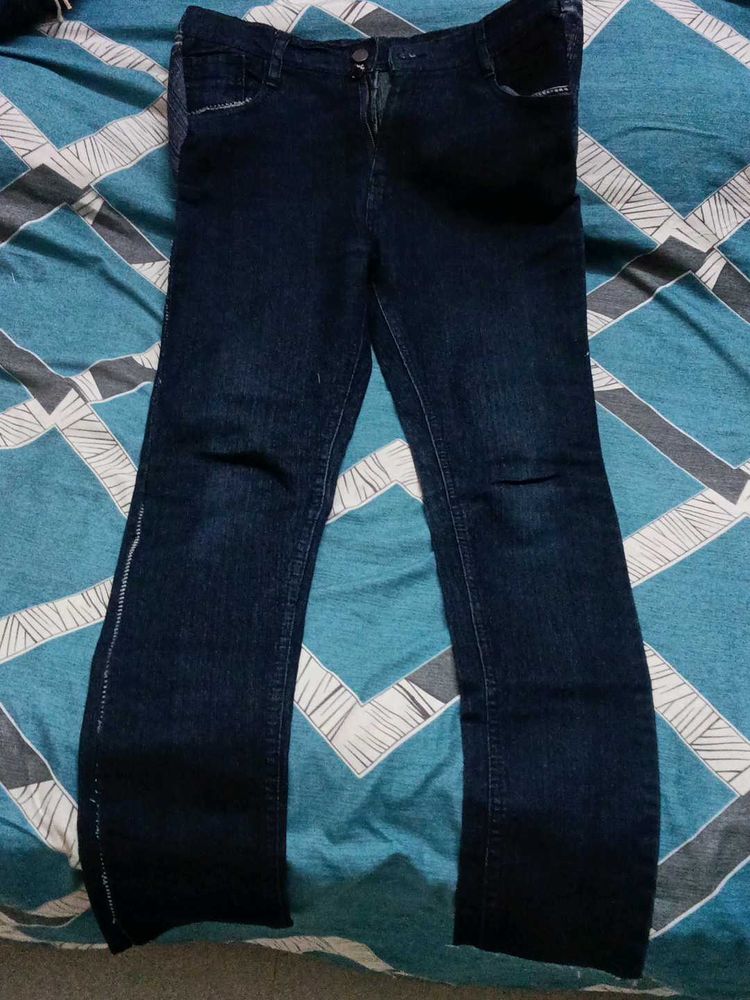Black Colour Jeans