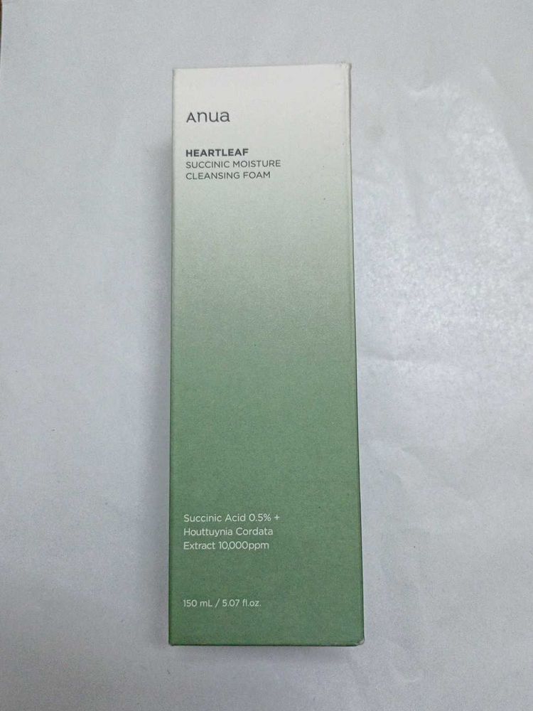 Anua Heartleaf Succinic Cleansing Foam 150 ml