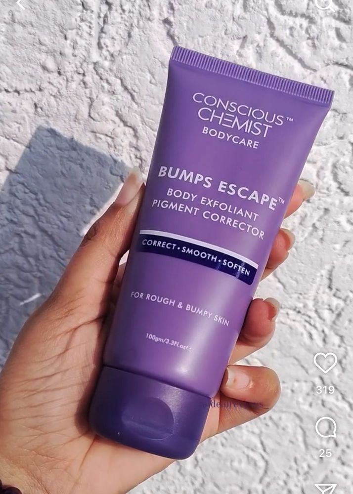 Bumps Escape Body Exfoliater Cream