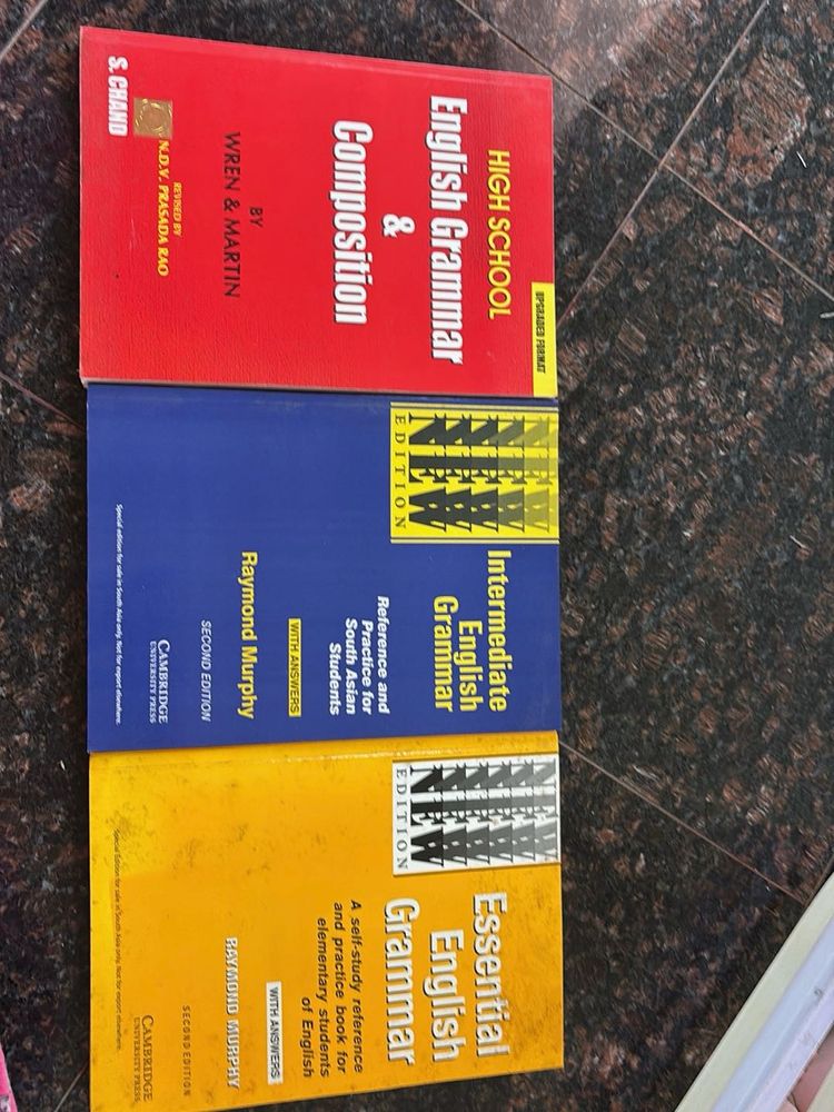 English Grammar Books Set