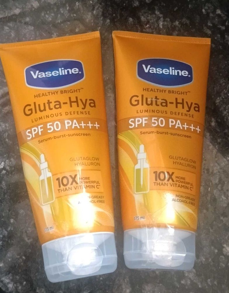 Vaseline Sunscreen Lotion Combo Of 2