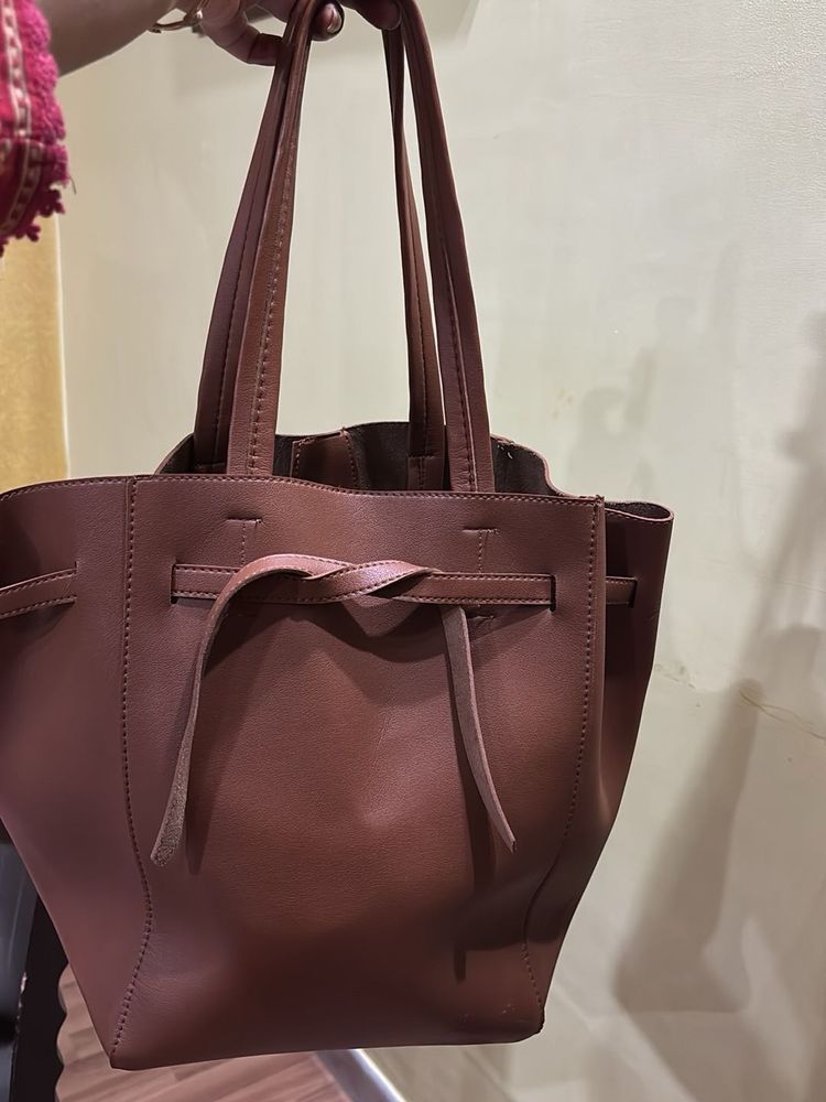 Brown Tote Bag
