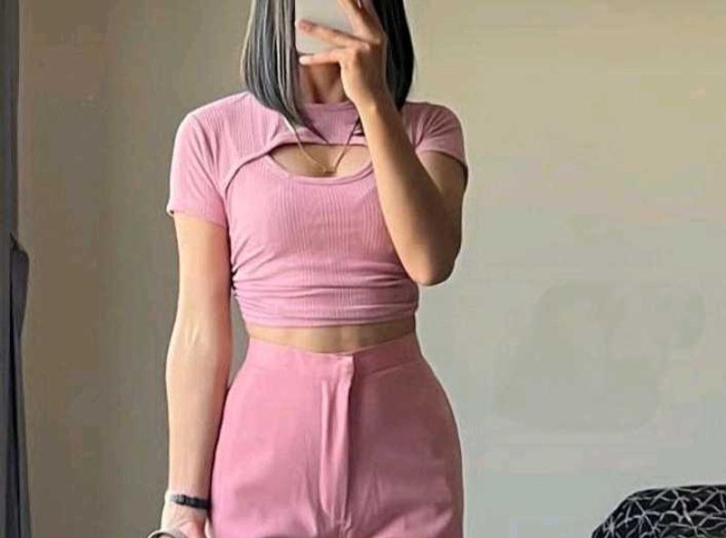 Drawstring Runched Top