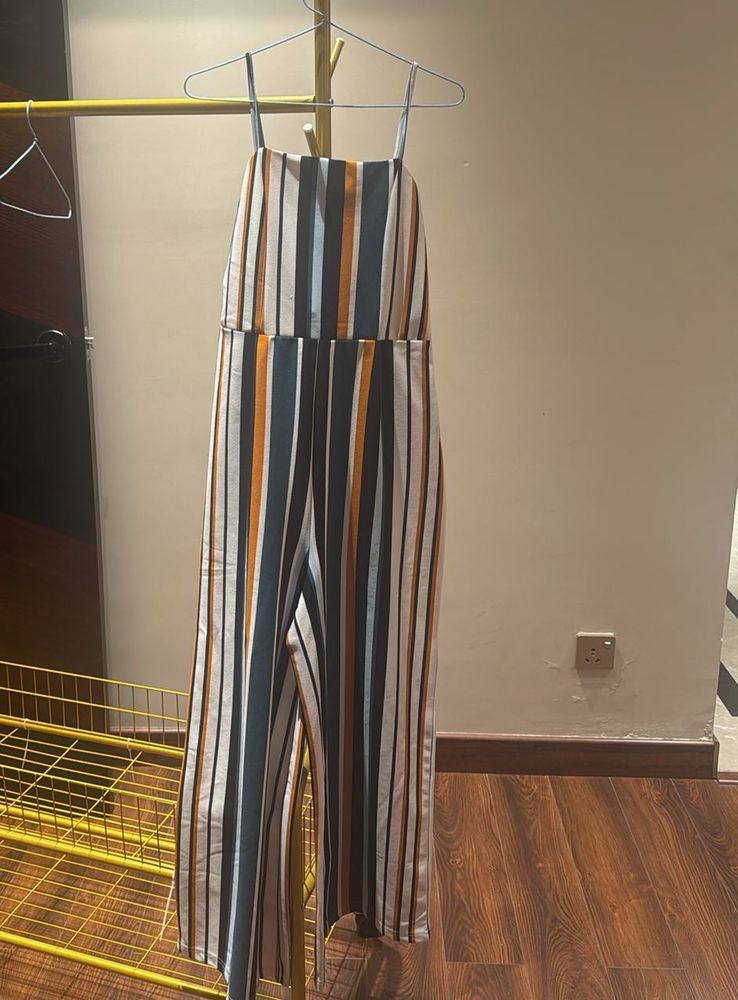 Striped Jumpsuit