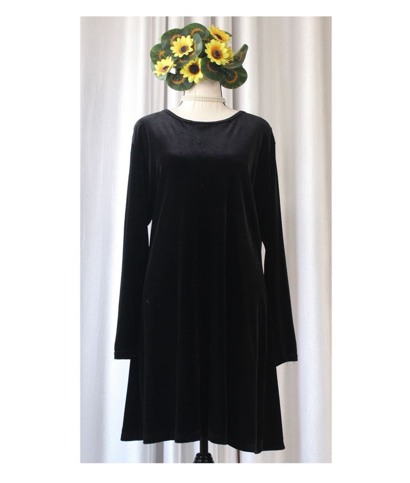 Korean Velvet Dress