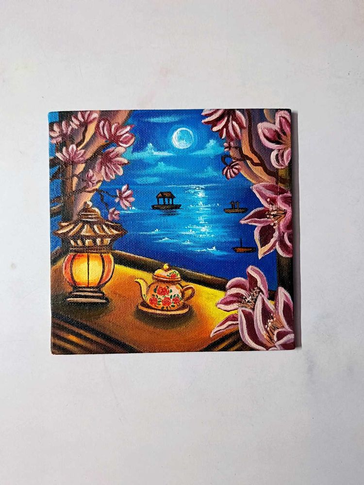 Mini Aesthetic Landscape Painting