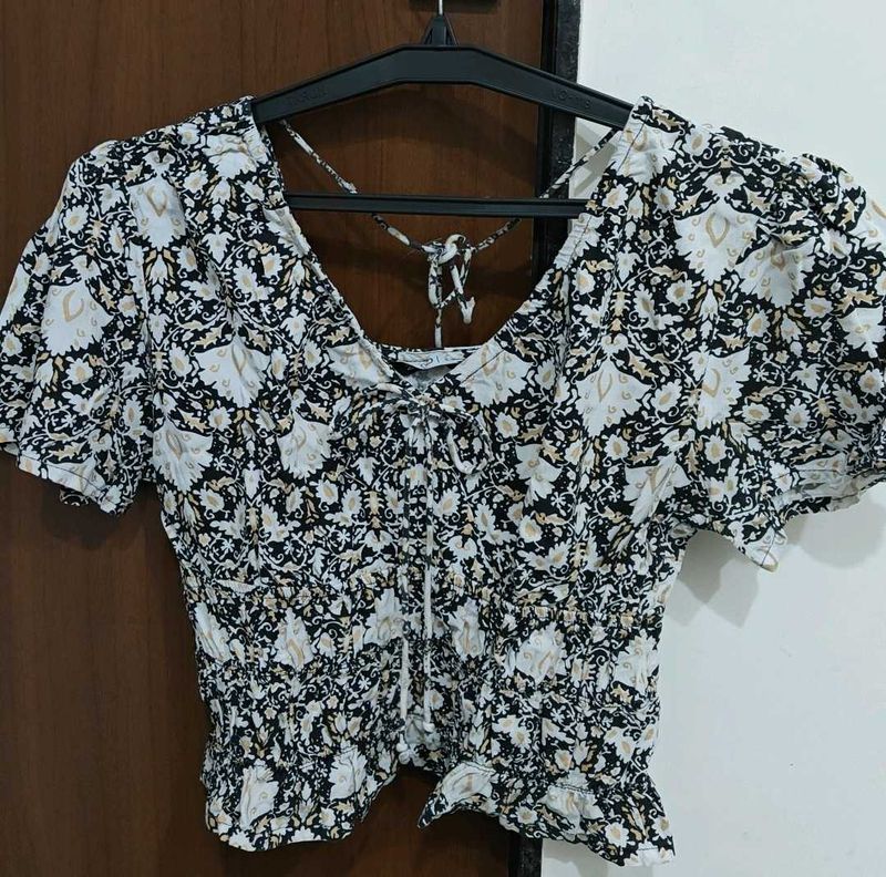 Floral Print Top