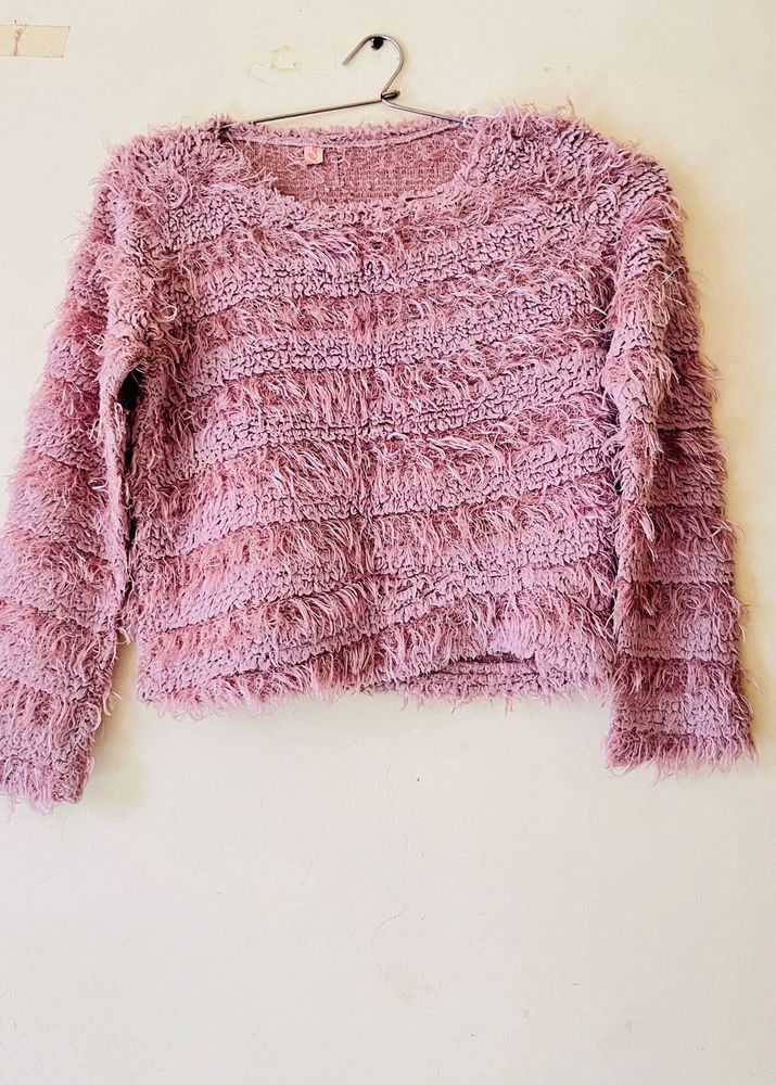 Fuzzy Knit Sweater