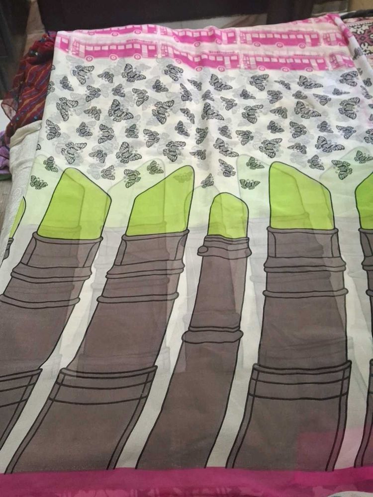 Pure Georgette Light Weight Saree
