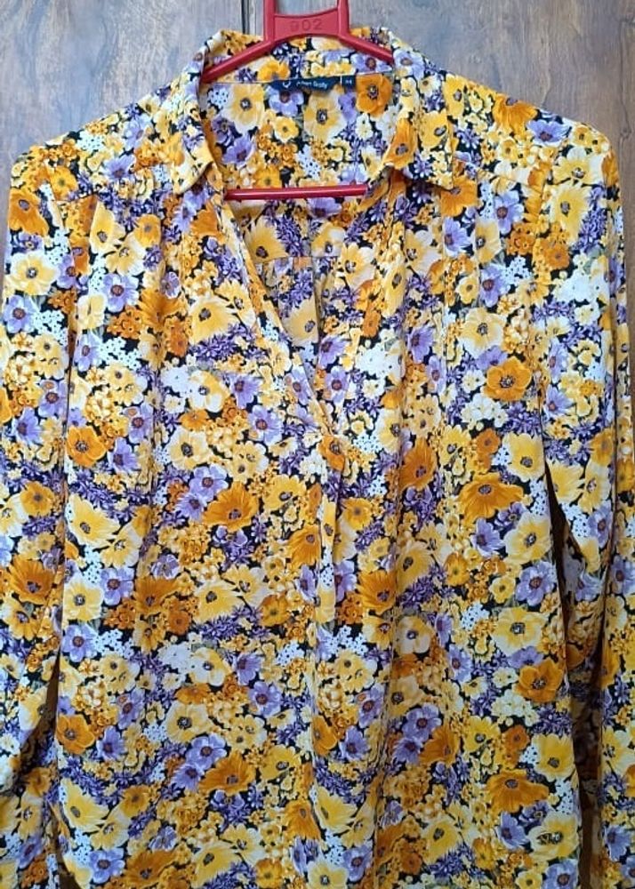 Floral Button Down Shirt