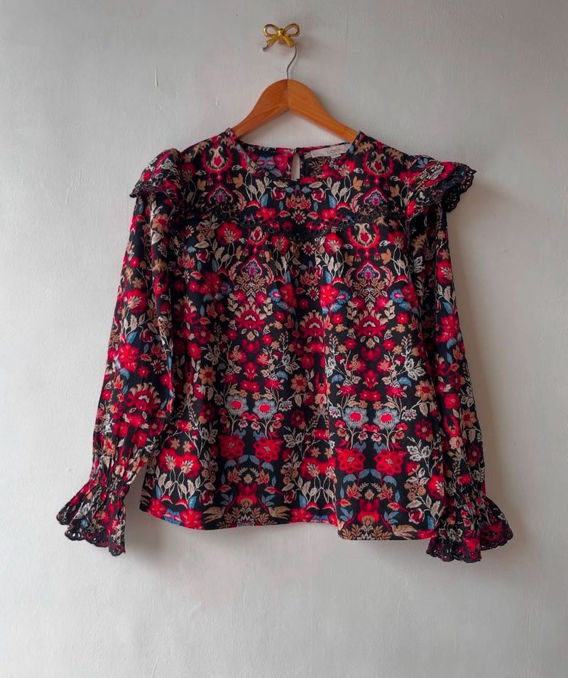 LOFT FLORAL TOP