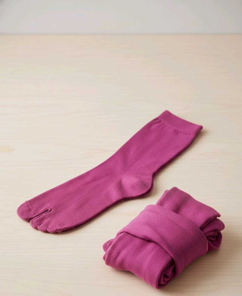 Purple Tabi Socks