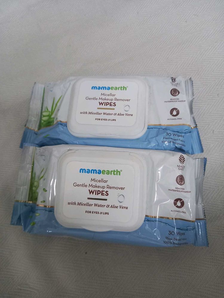 Mamaearth Micellar Makeup Remover Wipes