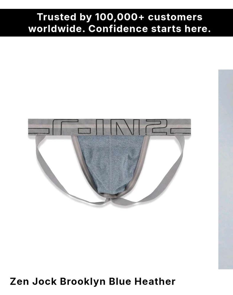 Zen Jock Brooklyn Blue Heather