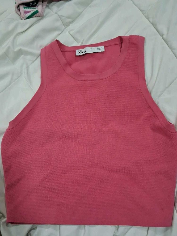Zara Pink Tank Top